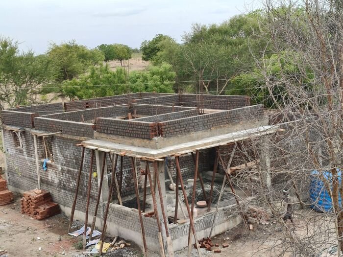 Maaran Construction — Column & Beam Structure, Manachanallur